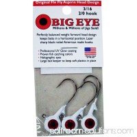 Fle-Fly Big Eye Jig Head, 3/16 oz, White   550274605